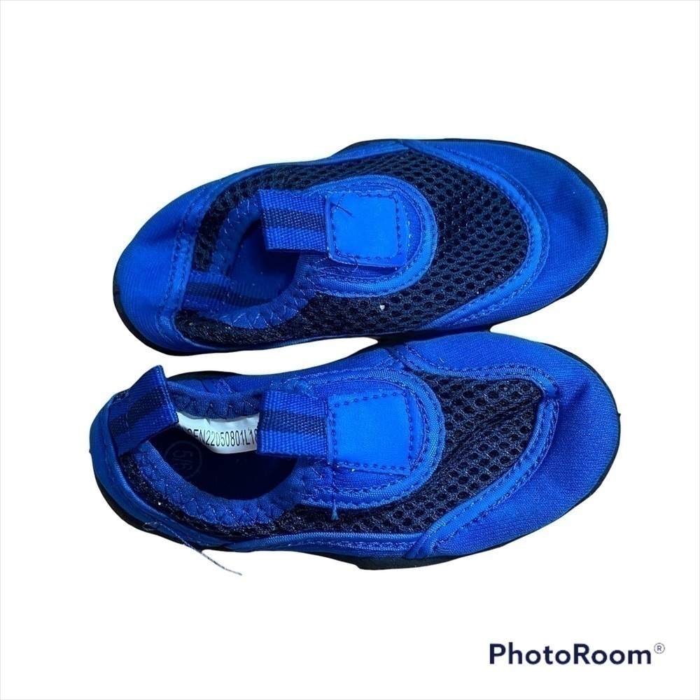 Blue Swim Shoes Sz 5 6 Boys Baby Toddler Water
